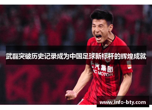 武磊突破历史记录成为中国足球新标杆的辉煌成就